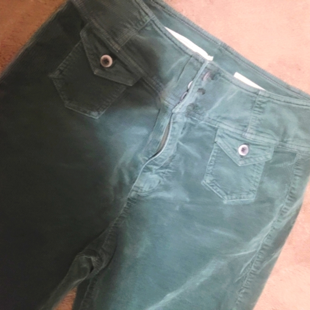 Corduroy bootcut pants